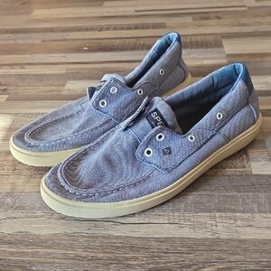 Sperry Men's Denim Blue Boat Shoe!!!!!Excellent Condition!!!